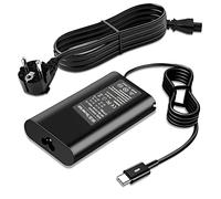 90 W Cargador USB C Portátil Compatible con DELL Latitude 11 12 13 5175 5285 5289 7275 7285 7370 5280 5480 7280 7480 7380 5400 7400 7300 7390 7200 2-in-1 XPS 12 9370 9365 LA90PM170 TDK33 0TDK33