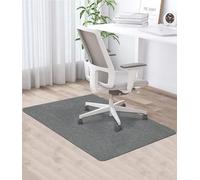 90 x 120 cm Protector Suelo Silla Ruedas, Gris Oscuro Antideslizante Protector Suelo, Alfombra Silla Ruedas, Alfombra Silla Gaming, Alfombrilla para Silla de Oficina, tapete de protección de baldosas