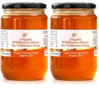 900 g Bio Miel de Bosque Flores Silvestres y Hierbas (Paquete de 2)