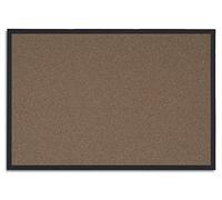 900 x 600 mm Tecnología de Cork Cartelera Bi-Oficina - Negro