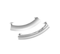 9000331939 Manija De Puerta De Lavadora De Tambor, Compatible Con Siemens, Compatible Con Bosch, WAS20460TI WAS24460TI Piezas De Repuesto De Manija De Puerta De Lavadora(Gray)