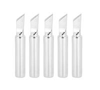 900m - T Soldining Iron Tips 5pcs | CLEAD - Consejos de soldadura de cobre eliminados para placas de circuito/reparación electrónica | 200-480 ℃ Rango de temperatura, capa