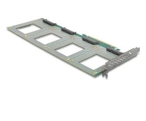 90169 - Tarjeta PCI Express 4.0 x16 a 4 x internas U.2 NVMe SFF-8639 - Bifurcation L