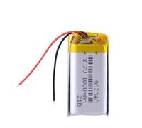 902040 de 3,7 V y 1000 mAh, 10 Unidades