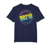 90210 Color Blend Logo Camiseta, Hombre Tallas Grandes, Azul Marino, 3X Alto