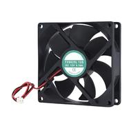 9025 9CM 12V 0.16A High Air Volume Silent Fan, 2-Wire 2-Pin Cooling Fan for PC Chassis & Power Supply