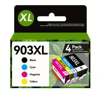 903 903XL Cartuchos de impresora multipack compatibles con cartuchos de impresora HP 903 para HP Pro 6970 6960 para 6950 6960 Impresora todo en uno (negro azul )
