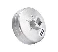 903 Llave Filtro De Aceite, Bandeja Colectora Especial 74mm Adaptador Hexagonal 14 Flautas Extractor Herramienta Automática Compatible Car Tool Tapón Tipo Vaso Para Aflojar y Apretar