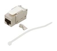 90863 Módulo RJ45 Trapezoidal Plata Cat: 6 en Cable Conector RJ45 8p8c GOOBAY