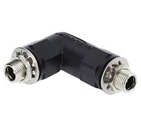 90942 Adaptador ambos lados, DC 5,5/2,1 enchufe negro 5A DELOCK