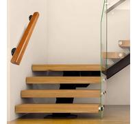 90cm Pasamanos de madera escaleras interiores, Barandillas escaleras Montados Modernos con Capacidad de carga 180KG, Pasamanos Seguridad Anticaída para el hogar, el pasillo, los lofts y las terrazas