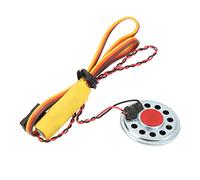 90db RC Car Mini Siren Horn Speaker, Simulador de Sonido de Control Remoto Manual con la Ambulancia de Camiones de Bomberos de la policía Suena Universal para 1/8 1/10 vehículos RC
