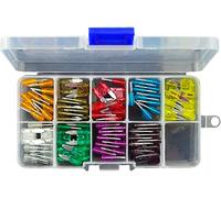 90pcs Mini automotriz motocicleta for botes Barco de camión Fusible Kit surtido 5a 7. 10a 15a 20a 25a 30a 35a 40a