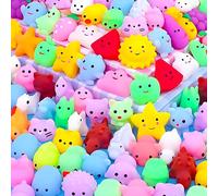 90pcs Squeeze Toys Squishy Juguetes ,Squishy Kawaii Squishys Lindos Juguete para Niños Fiesta de Favores Goodie Bag Stuffers ,Navidad, Cumpleaños, Regalo，Estilos y Colores Aleatorios