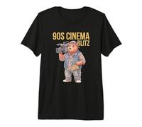 90s Cine Blitz Películas Buff Pop Nostalgia Cultura Humor Camiseta Premium