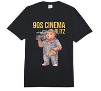 90s Cine Blitz Películas Buff Pop Nostalgia Cultura Humor Comfort Colors Adult Heavyweight T-Shirt