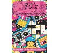 90's Crossword Puzzles: Crossword Puzzles with Easy-To-Read Print about all things 90's | 6x9 inches, 120 pages | 50+ Puzzles ... Gifts for Vacations, Holidays, and Relaxation