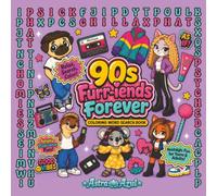 90s Furr-iends Forever Coloring Word Search: Nostalgic Puzzles & Retro Coloring Pages with Adorable Animal Friends Inspired by 90s TV, Movies & Music