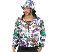 90s Hip Hop Graffiti Jacket - S