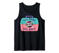 90s Made 00s Bred Retro Nostalgia Vintage Estética Camiseta sin Mangas