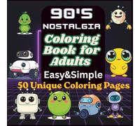 90's Nostalgia Coloring Book for Adults