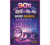90s R&B & Hip-Hop Word Search: Word Searches with Easy to Read Print about 90s R&B, 90s Hip-Hop and 90s Music Artists | 6x9 inches, 110 pages |50+ Puzzles...Gift for Vacations, Holidays and Free Times