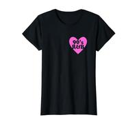90's R&B Love Heart RNB Music Camiseta gráfica económica, Mujer, Negro, M