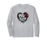 90's R&B Un poco de amor corazón Graffiti RnB Música Manga Larga