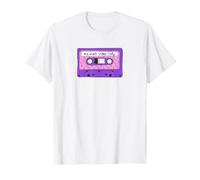 90s R&B Vibes Only Nineties RnB Tape Cassette Memphis Design Camiseta gráfica económica