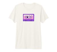 90s R&B Vibes Only Nineties RnB Tape Cassette Memphis Design Camiseta Premium