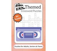 90s Retro Styles Themed Crossword Puzzle: Crossword Puzzles with Easy to Read Print about 90s Music, Movies, Toys and More | 6x9 Inches, 120 pages | ... Holidays, Birthdays, and Relaxation