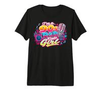 90s Soul Music I'm a 90's R&b Kinda Girl RNB Hip Hop Music Camiseta Premium