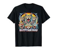 90's Vintage Egyptian Mau Cat Egyptian Maus Camiseta