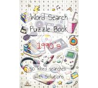 90s Word Search Book: Word search Puzzle with Easy to Read 1990s| 6x9 inches, 100 pages | 50 Puzzles with Solutions