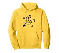 90s Y2K Conejo de liebre loca se confunde bajo estrellado Sudadera con Capucha