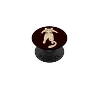 90s Y2K Curioso Lindo Gato Tomcat Siendo levantado PopSockets PopGrip Adhesivo