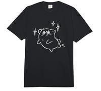 90s Y2K Cute Dog está Emocionado bajo el Cielo Estrellado Comfort Colors Adult Heavyweight T-Shirt