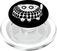 90s Y2K Gato Triste lloroso en un Renacimiento Ruff PopSockets PopGrip para MagSafe