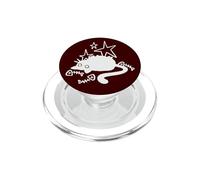 90s Y2K Lazy Gordito Gato Tomcat por Fish Bones Stargazing PopSockets PopGrip para MagSafe