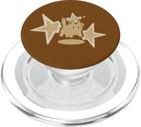 90s Y2K Scary Tomcat Cat está asustado bajo Big Stary PopSockets PopGrip para MagSafe