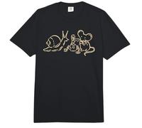 90s Y2K Tea Time con ratón Caracol y Gusano Comfort Colors Adult Heavyweight T-Shirt