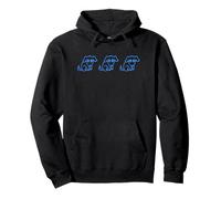 90s Y2K Tres lindos perros cachorros Pooch Mutt Bowwow Sudadera con Capucha