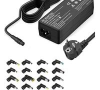 90W Cargador Universal Portátil, 19,5V alimentación Adaptador Compatible con Lenovo HP DELL Acer ASUS Samsung Toshiba Sony Fujitsu Gateway Notebook Cable con 16 Conectores, No Compatible con USB-C