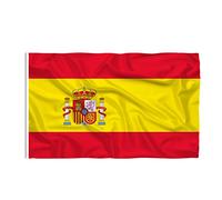 90x150cm Bandera Gran Gran Bandera España Poliéster Impreso España Bandera Nacional Con Arandelas De Latón
