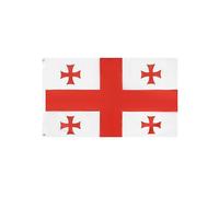 90x150cm Georgia 2024 European Cup national flag flag World Cup flag flag fan flag European Cup fan gift decoration flag