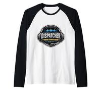 911 Coordinador de Caos de Emergencia del Despachador de Emergencias Primeros Responsables Camiseta Manga Raglan