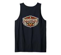911 Despachador Día De Muertos Mexicano Día De Los Muertos Camiseta sin Mangas