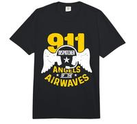 911 Despachadores Ángel de la Seguridad Pública 911 Despachador Comfort Colors Adult Heavyweight T-Shirt