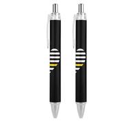 911 Dispatcher Gold Line - Bolígrafo retráctil con diseño de bandera de Estados Unidos, regalo personalizado para hombres y mujeres, trabajo de oficina