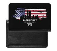 911 Patriot Day - Funda para pasaporte con ranura para tarjetas, funda para pasaporte de viaje